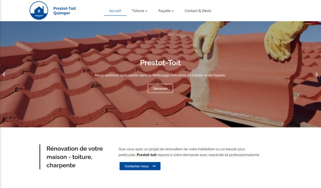 Rénovation toiture – Quimper